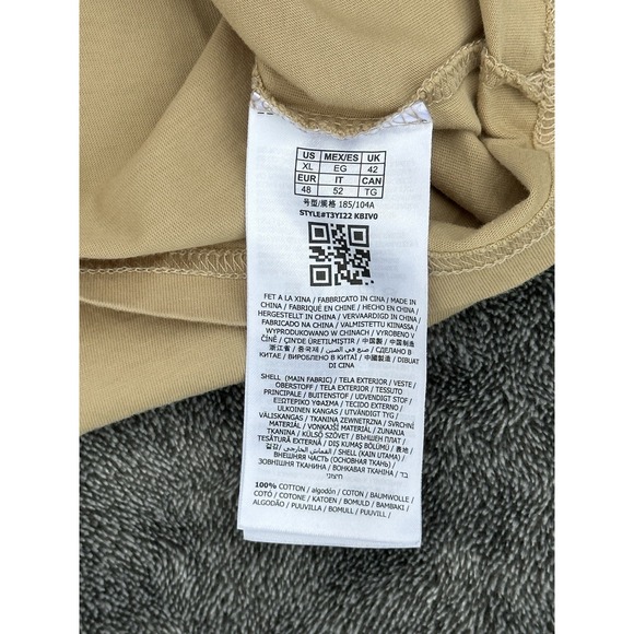 Guess Los Angeles Men's XL Tan Logo T-Shirt Short Sleeve Cotton Tee - Picture 7 of 13